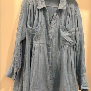 Free People The Voyager Shirtdress